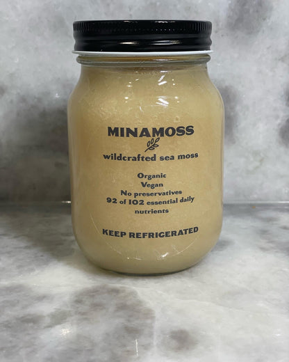 MinaMoss Wildcrafted Sea Moss Gel